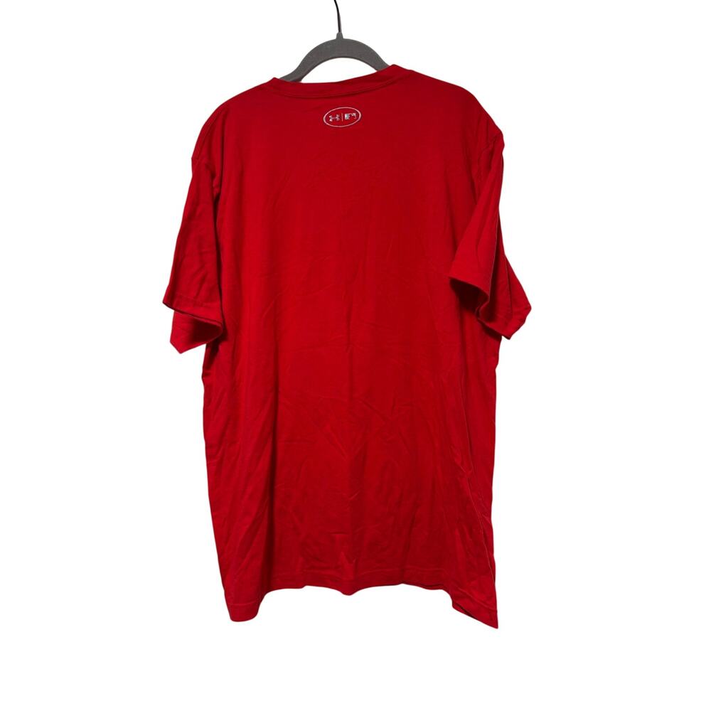 Under Armour Boston Red Sox MLB HeatGear Red Graphic T-Shirt Men’s XL Fanatics - Picture 7 of 8